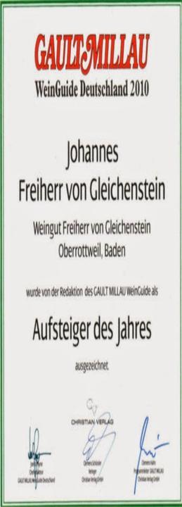 Weingut Freiherr von Gleichenstein